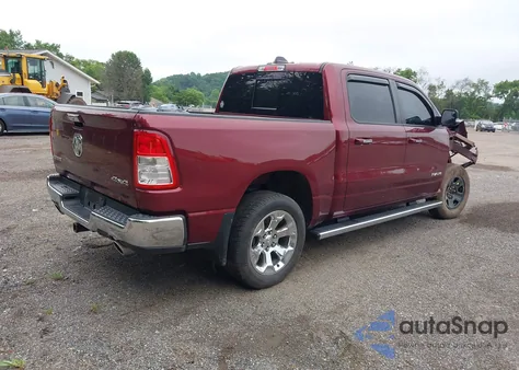 2019 Ram 1500 Big Horn/Lone Star из США, поврежденный, VIN 1C6SRFFT5KN570253